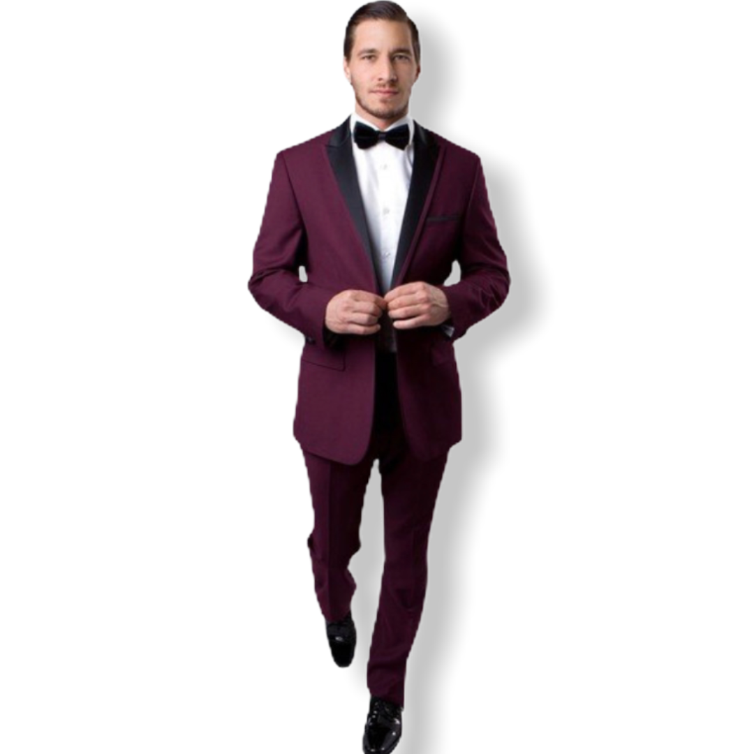 Bryan Michaels 2 pc. Tux MT187S - On Time Fashions Tuscaloosa